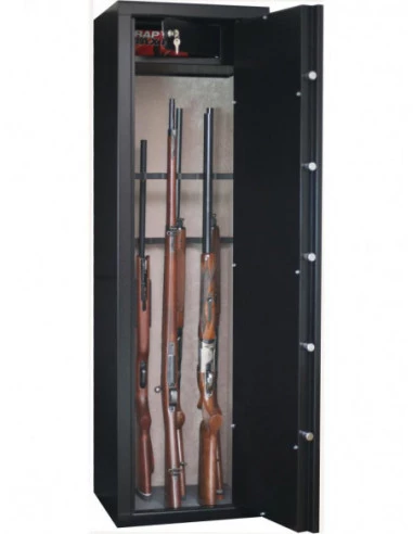 HS/400SC Armoire à fusils à clé pour 7 fusils -148 L - Technomax