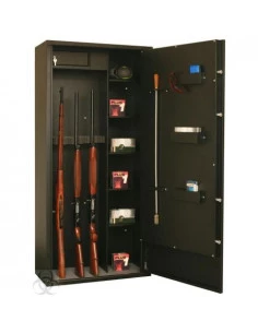 HS/400SC Armoire à fusils à clé pour 7 fusils -148 L - Technomax