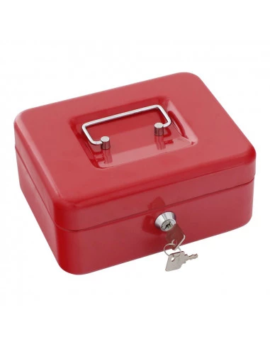 Mini caisse à monnaie avec rainure FAC 17017 couleur rouge numéro 0 