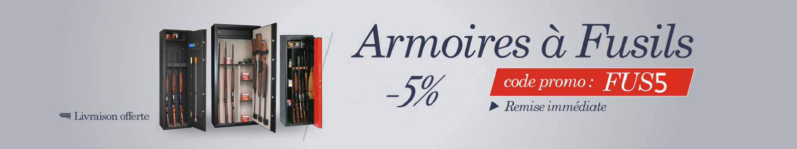 Armoires à fusils